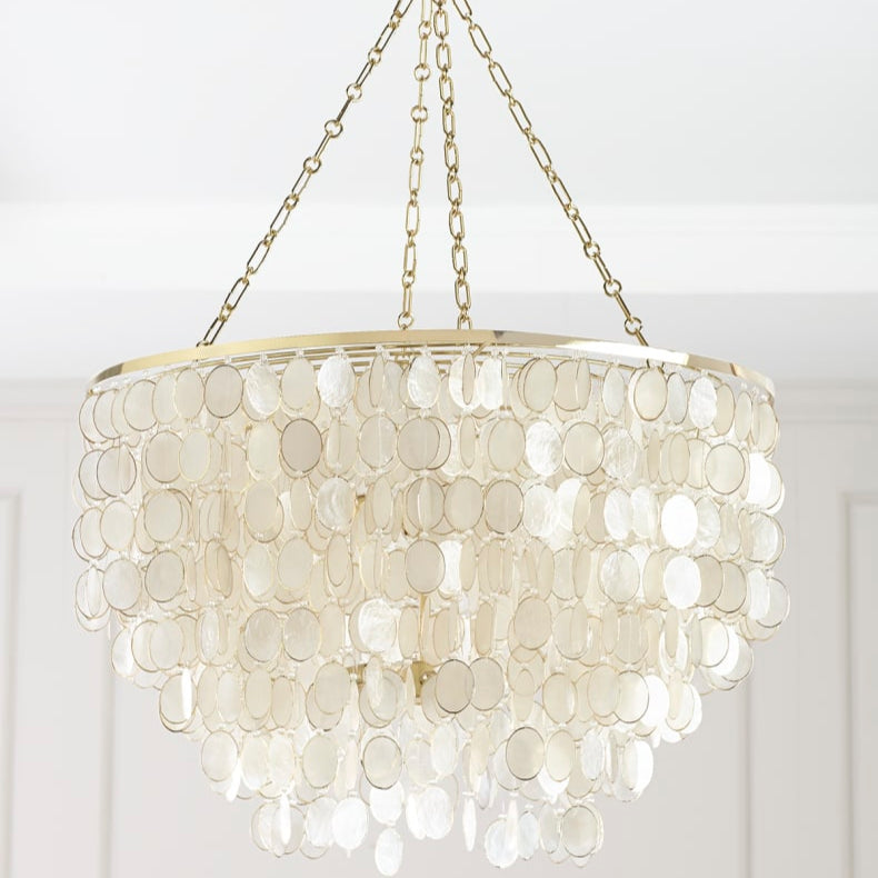 Large Aurora 6-Light Chandelier