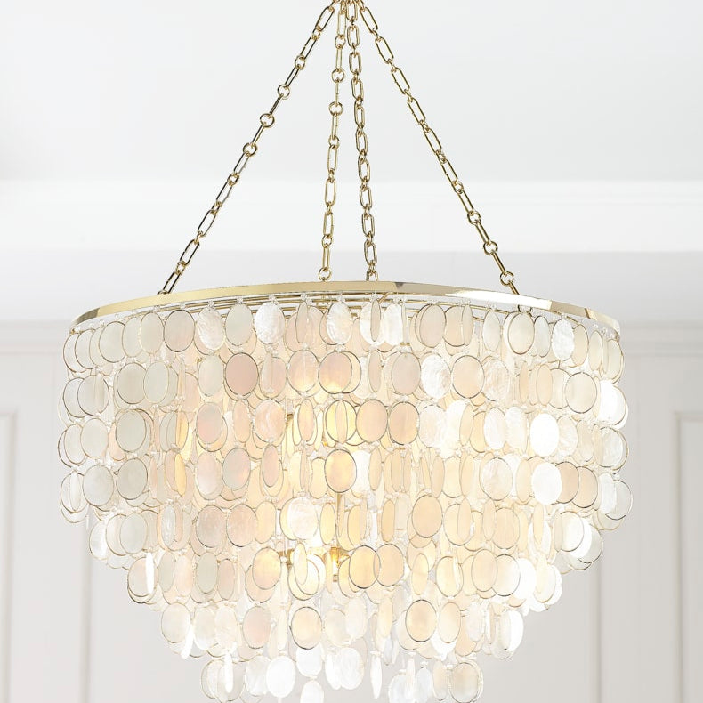 Large Aurora 6-Light Chandelier