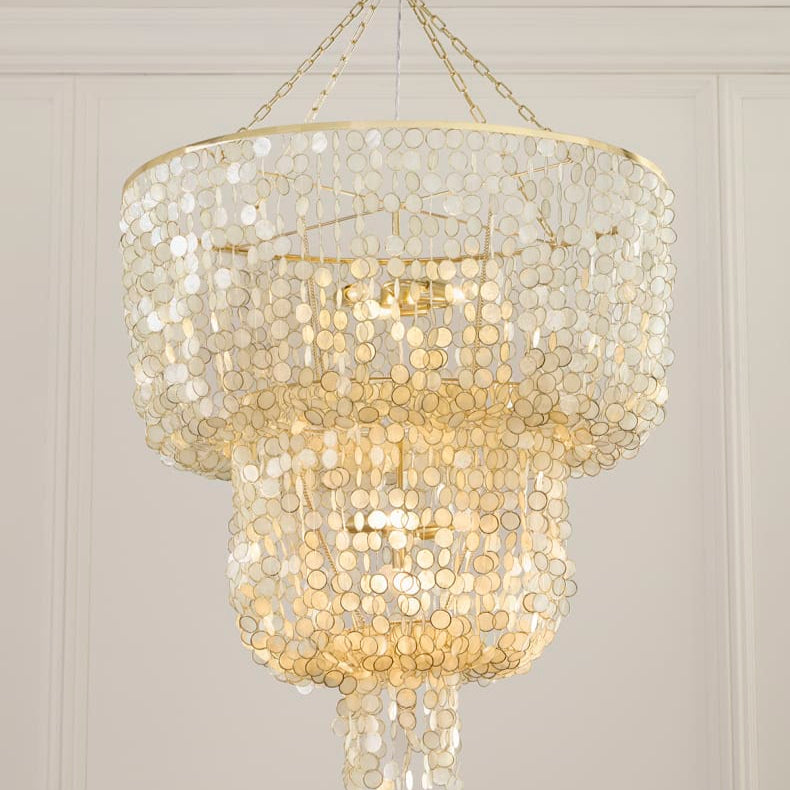 Simone 39" 4-Light Chandelier