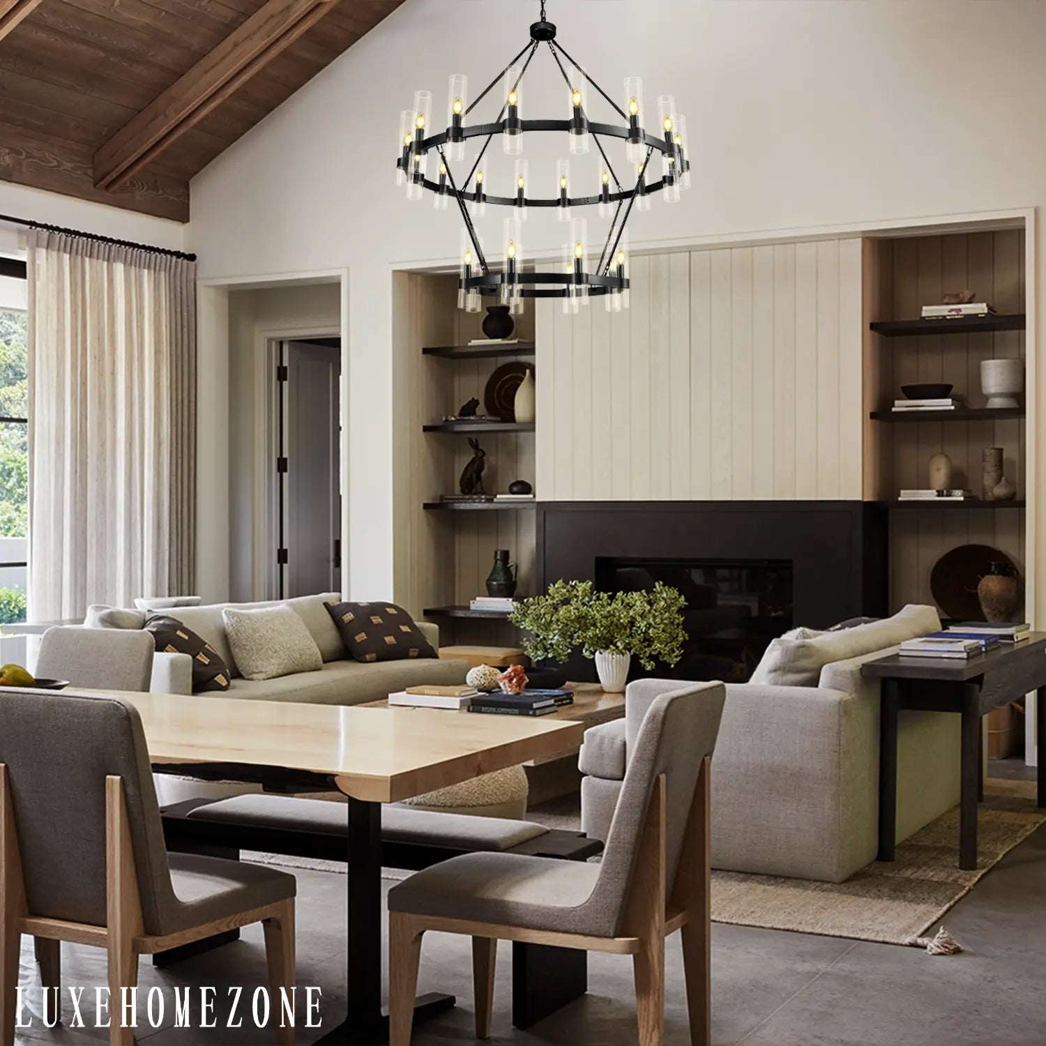 Aetheris Round Chandelier 48“ 60”