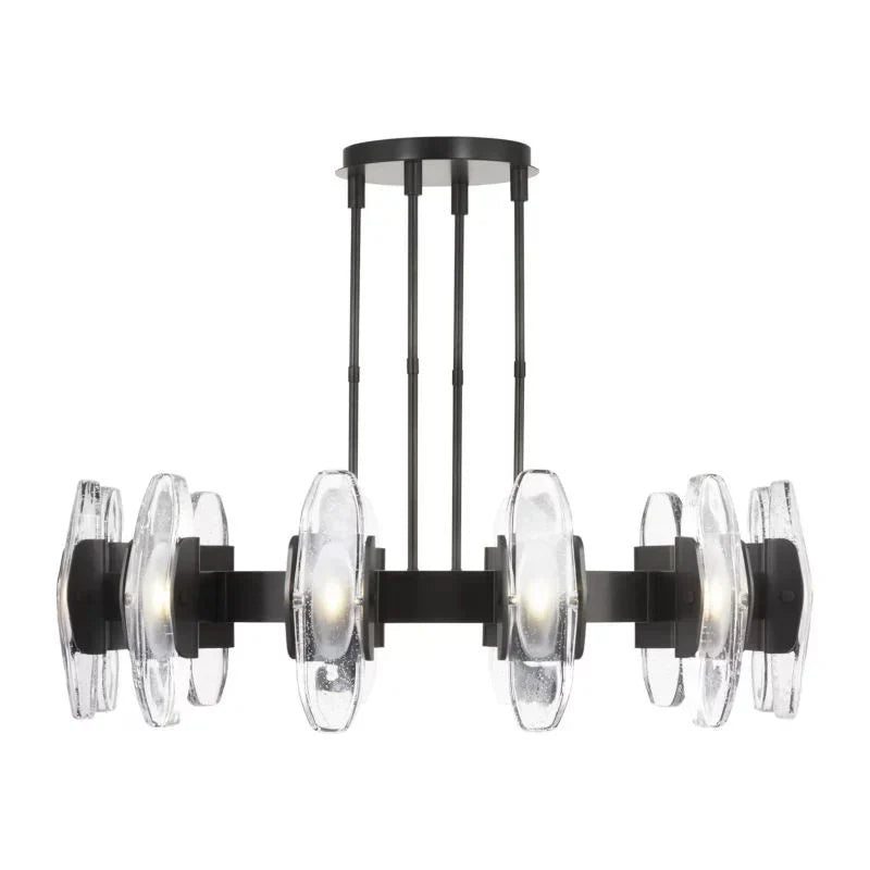 Aute Led Round Chandelier 40″