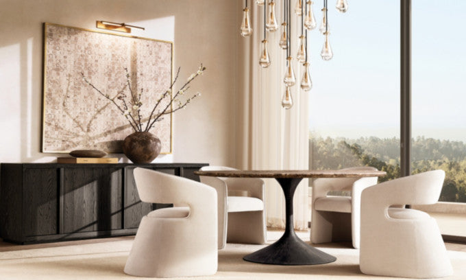 Aero Stone Round Dining Table