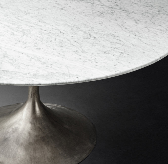 Aero Stone Oval Dining Table