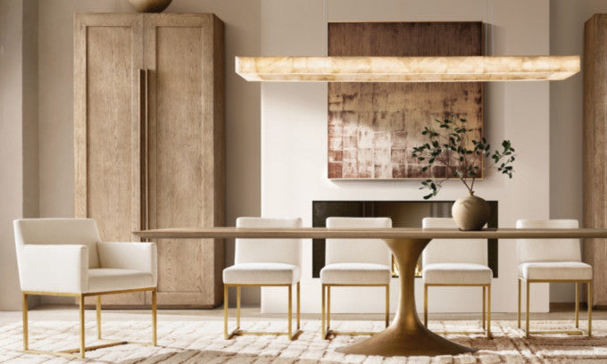Aero Wood Rectangular Dining Table