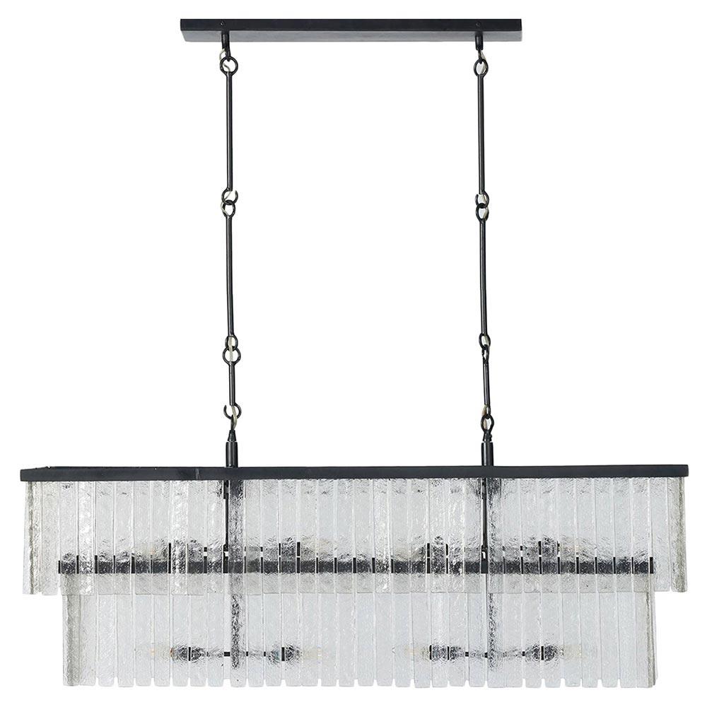Fiora Industrial Loft Linear Chandelier
