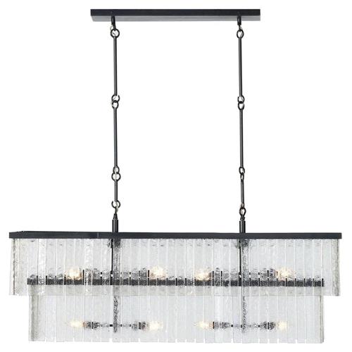 Fiora Industrial Loft Linear Chandelier