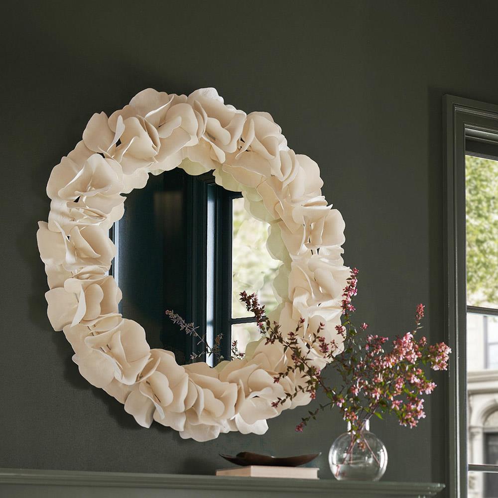 Palecek Virginia Round Wall Mirror