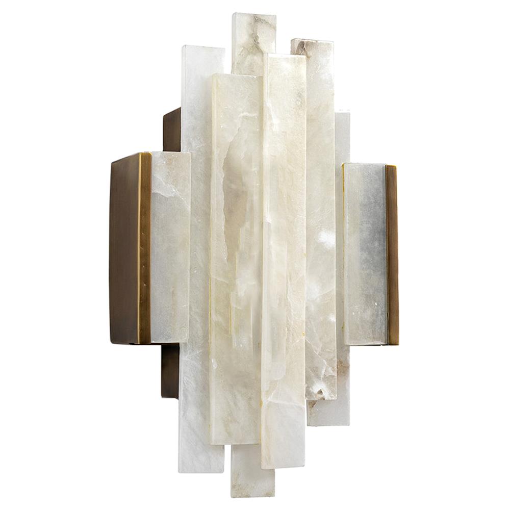 Palecek Alabaster Montrose Sconce