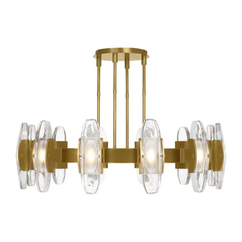 Aute Led Round Chandelier 40″