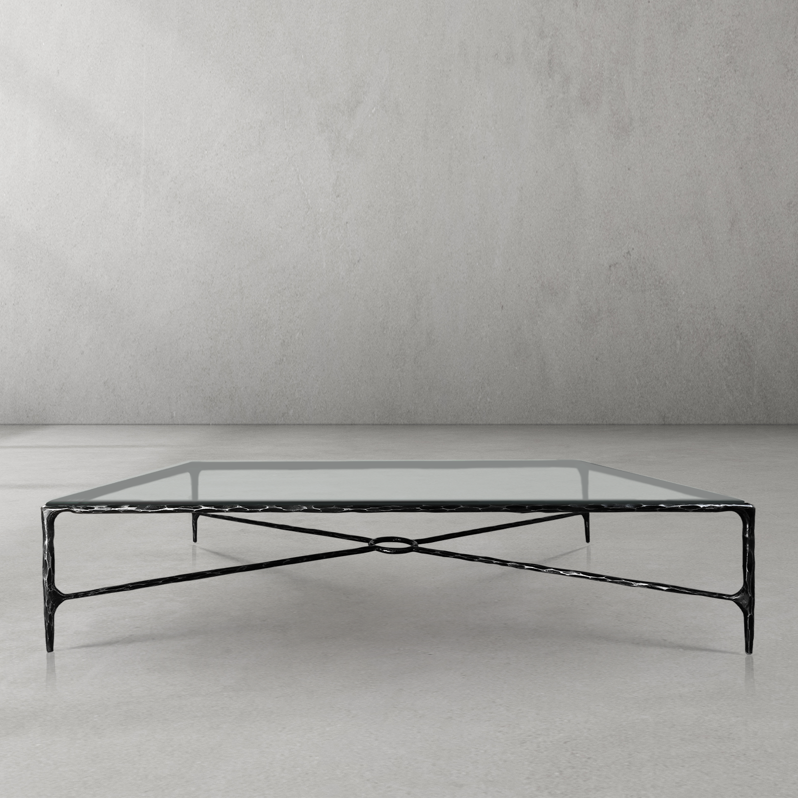 Thaddeus Rectangle Glass Coffee Table