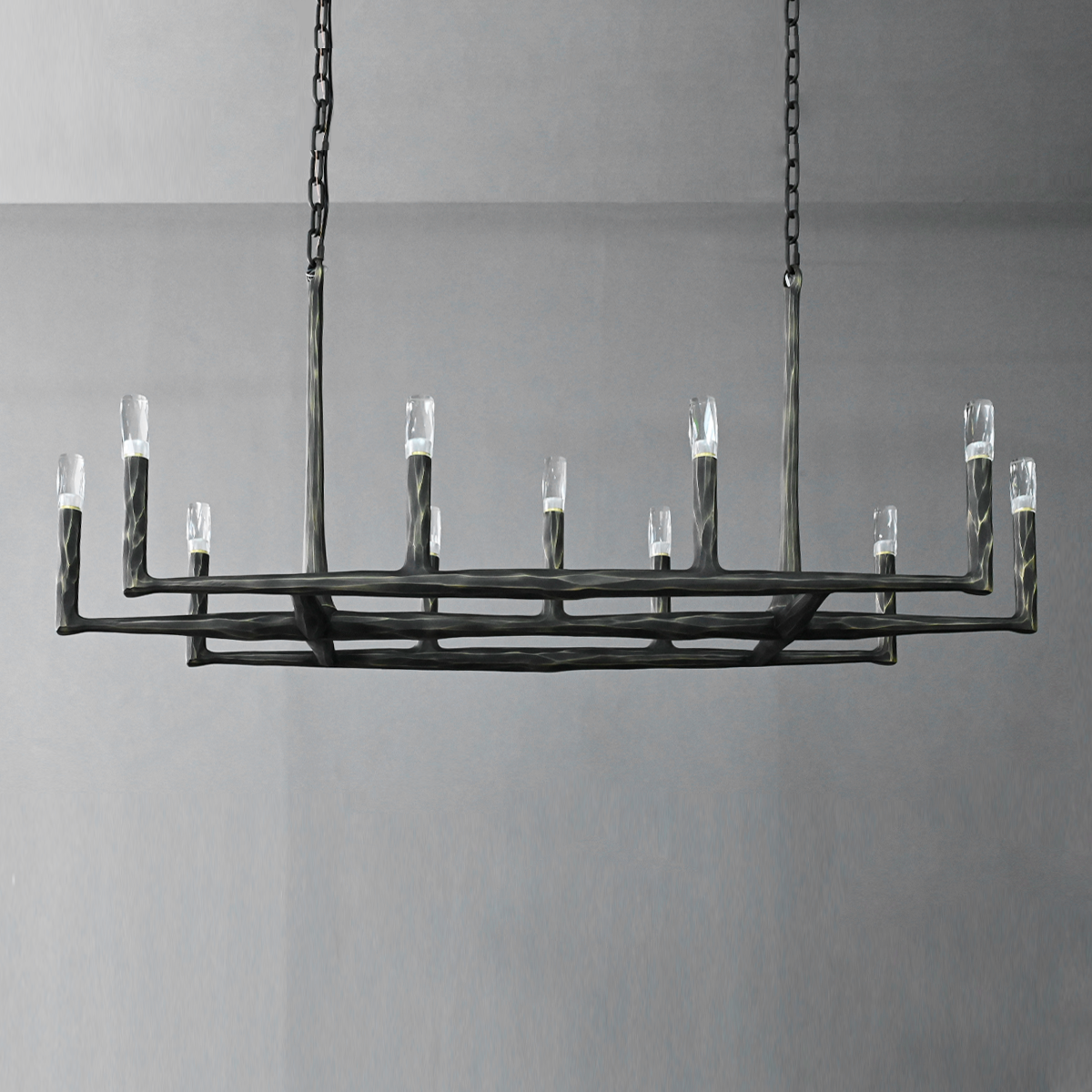Thaddeus Linear Chandelier 54"