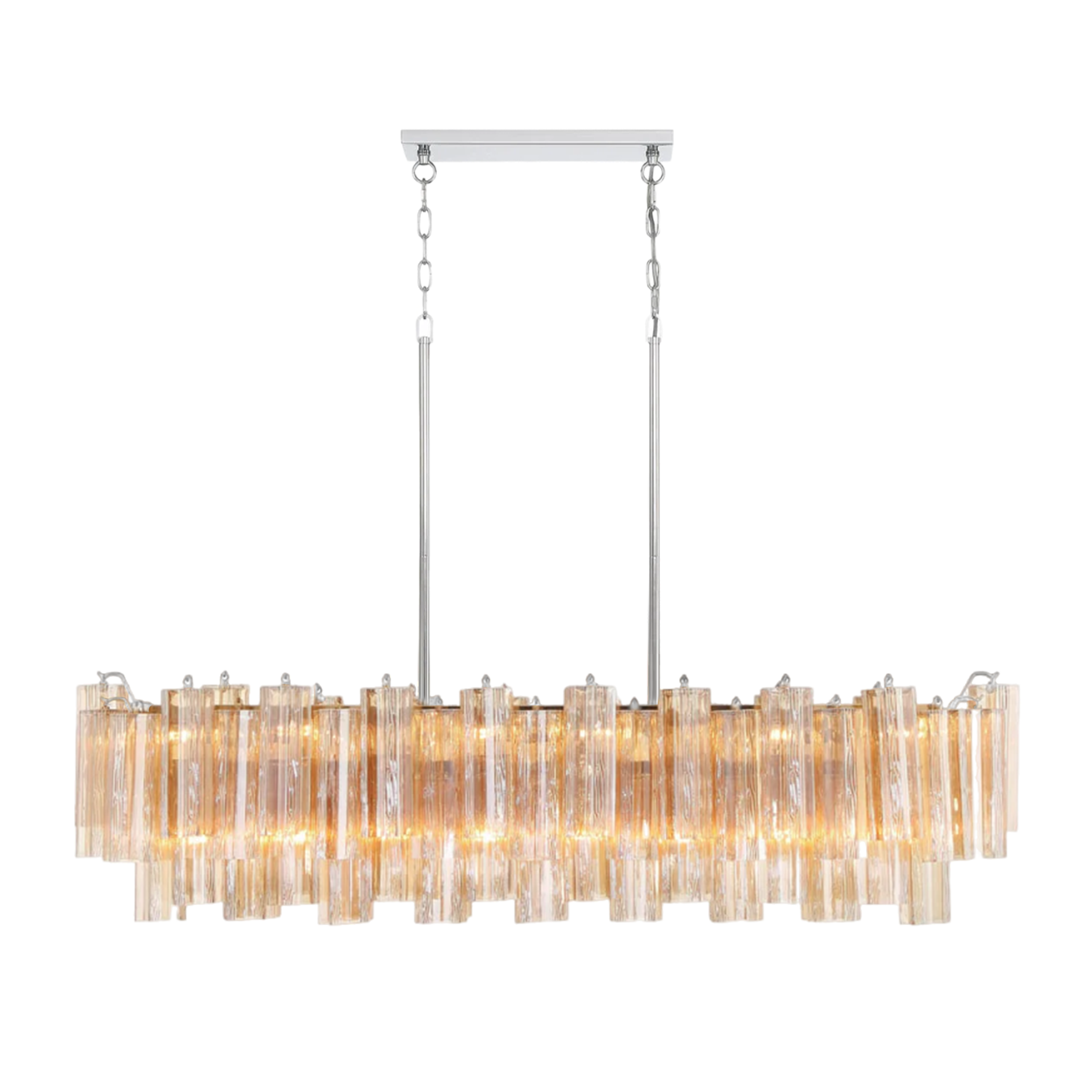 Addis Rectangular Chandelier 52"