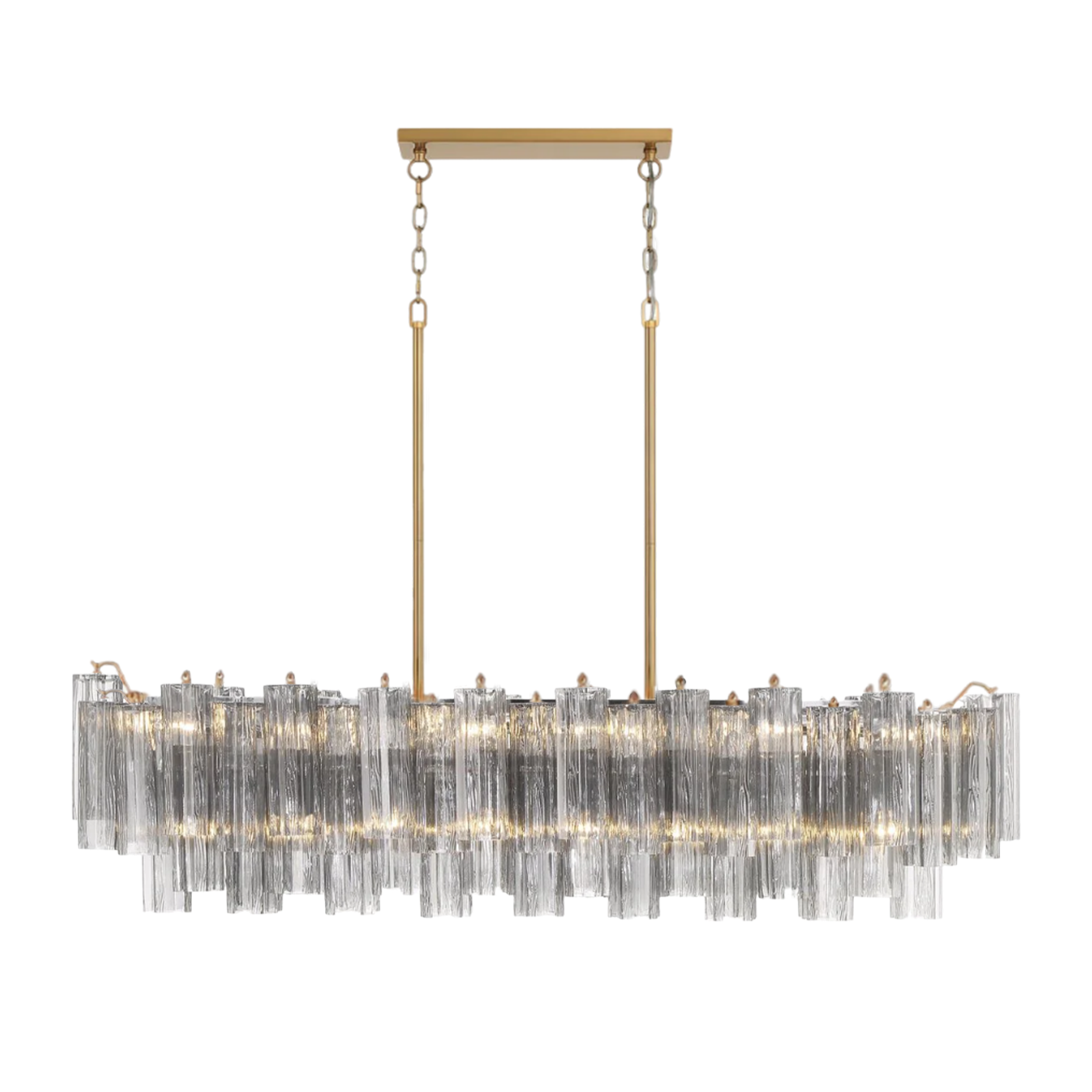 Addis Rectangular Chandelier 52"