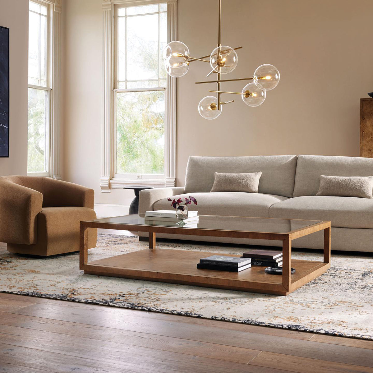Moder Apollo Glass Ball Chandelier - Chandelier, Moder Apollo Series- Chandelier1-Luxehomezone