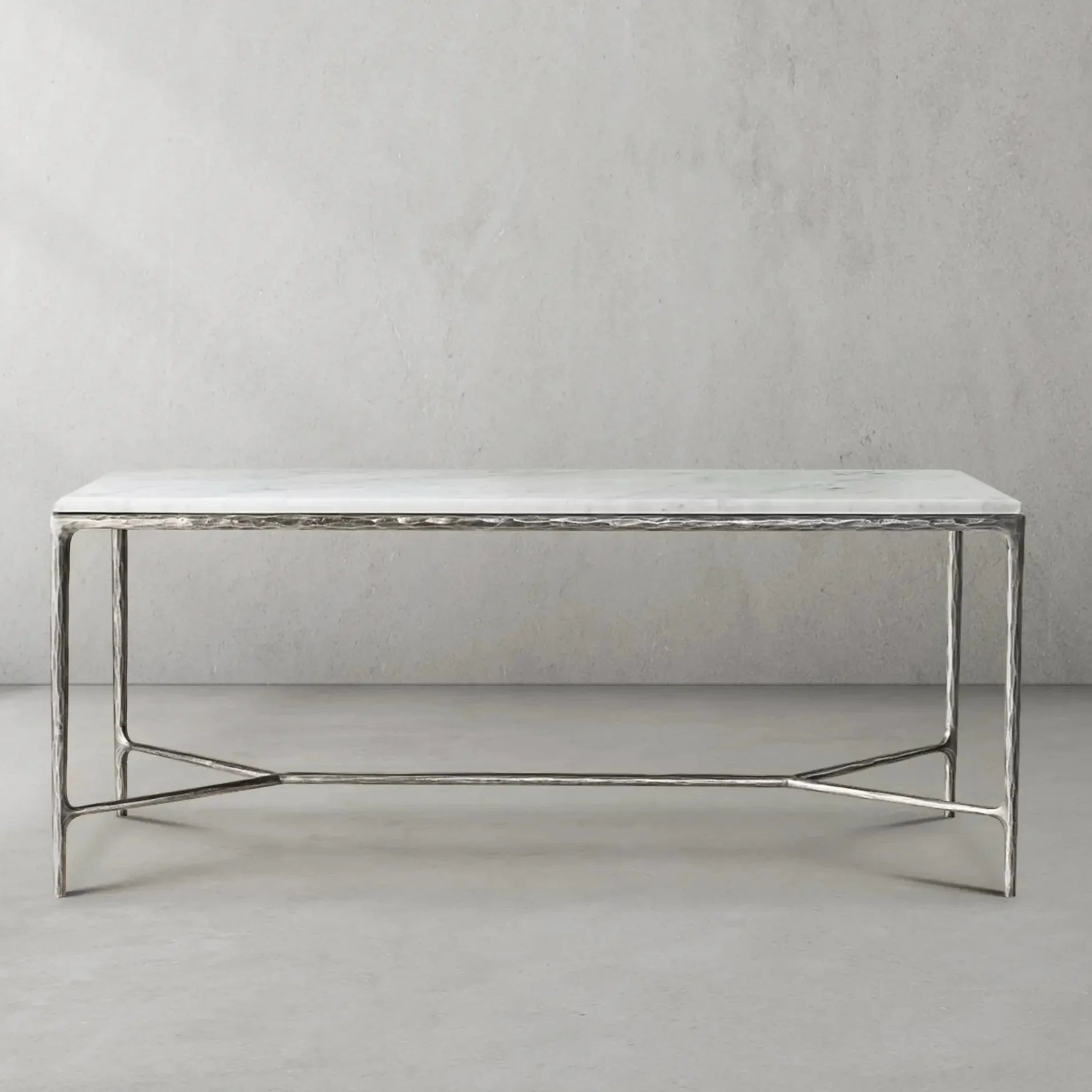 Thaddeus Rectangle Marble Desk