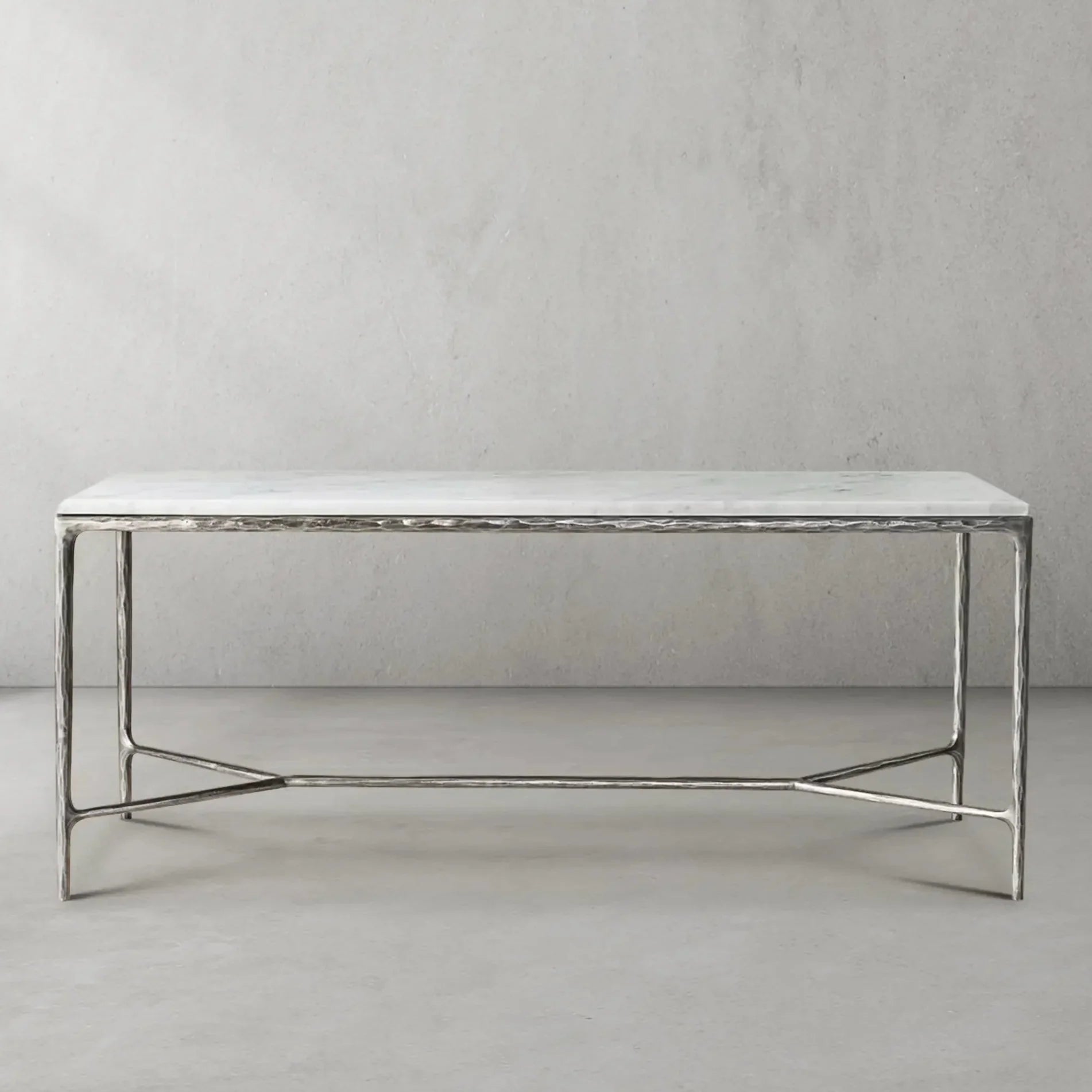 Thaddeus Rectangle Marble Desk