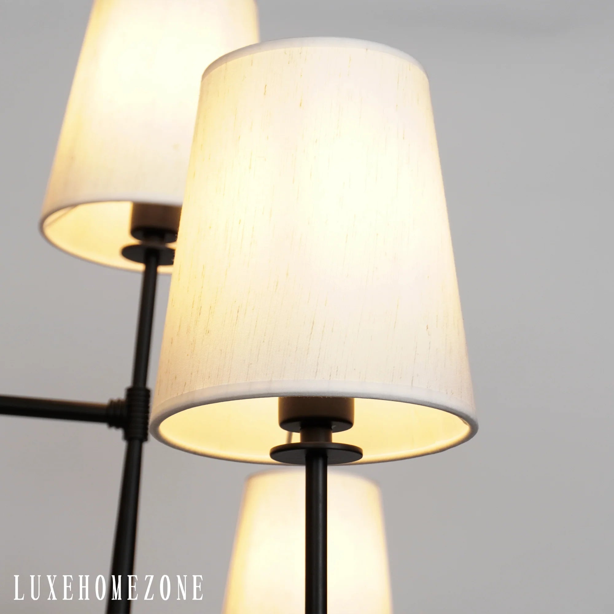 Rhodes 2-Tier Round Chandelier 48"
