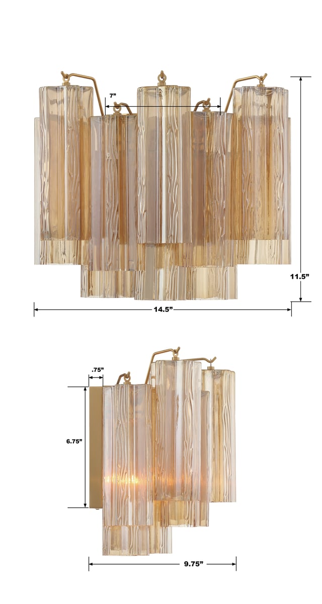 Addis Wall Sconce 15"
