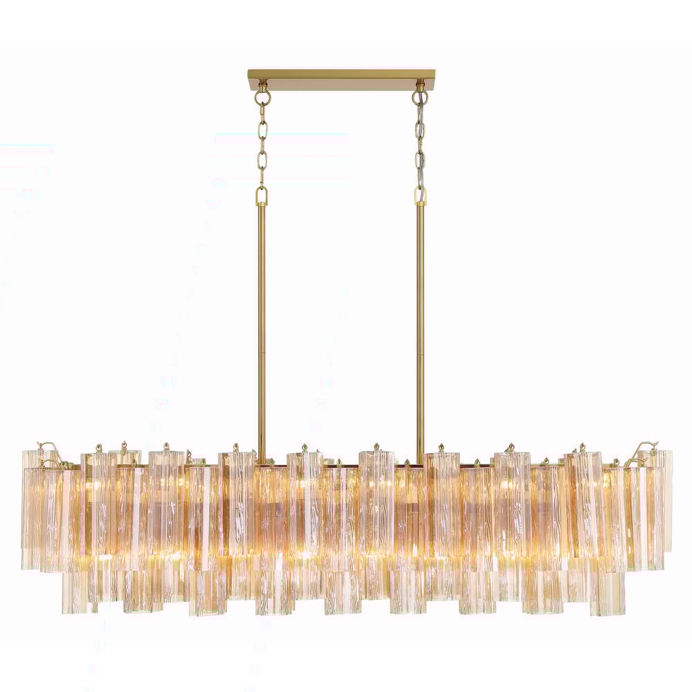 Addis Rectangular Chandelier 52"