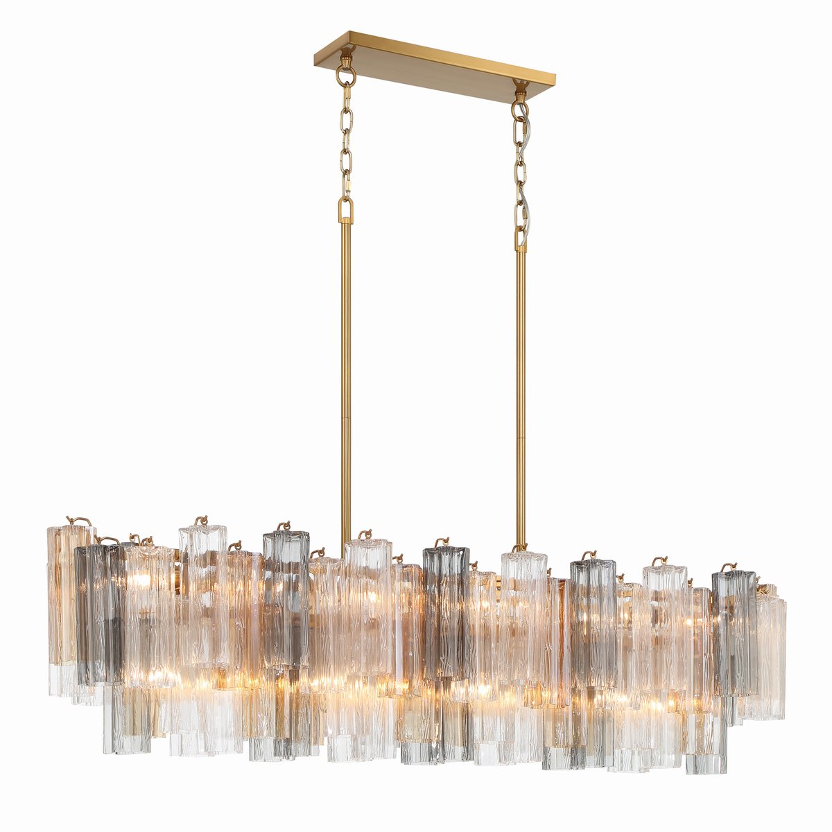 Addis Rectangular Chandelier 52"