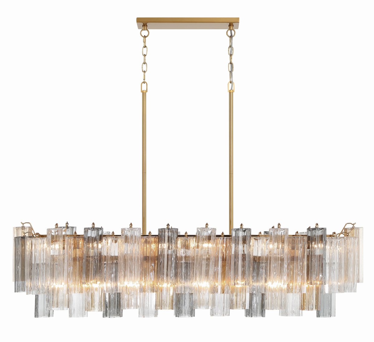 Addis Rectangular Chandelier 52"