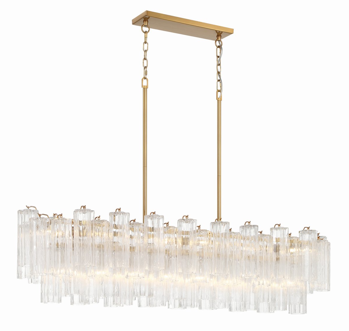 Addis Rectangular Chandelier 52"
