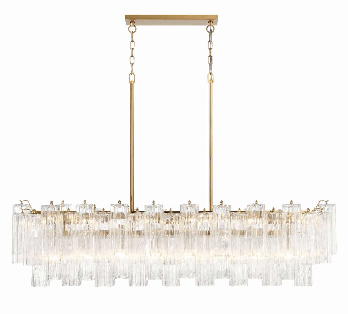 Addis Rectangular Chandelier 52"
