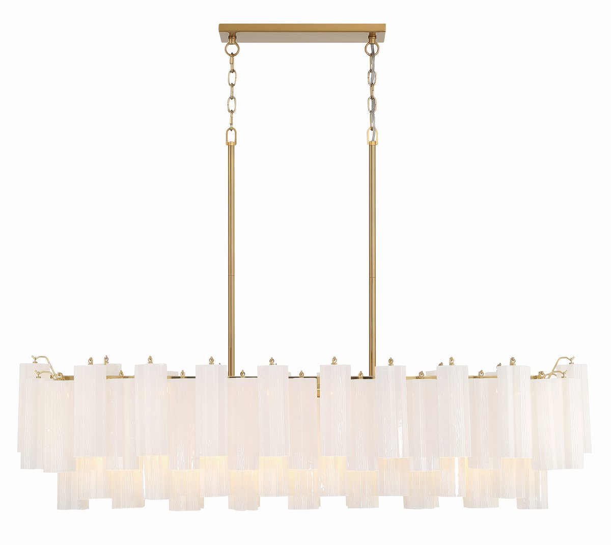 Addis Rectangular Chandelier 52"