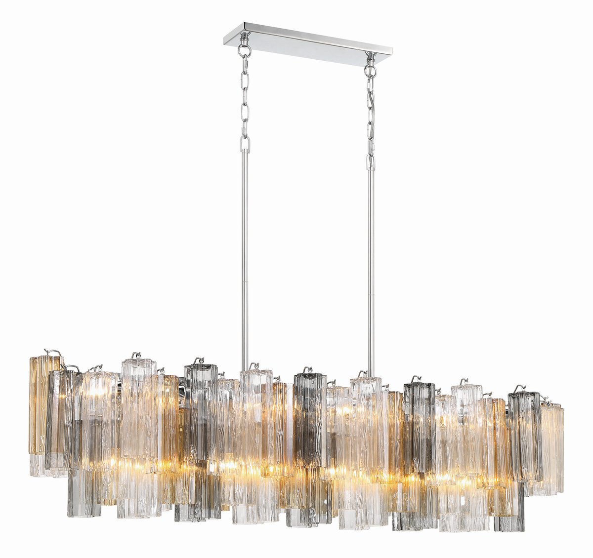 Addis Rectangular Chandelier 52"