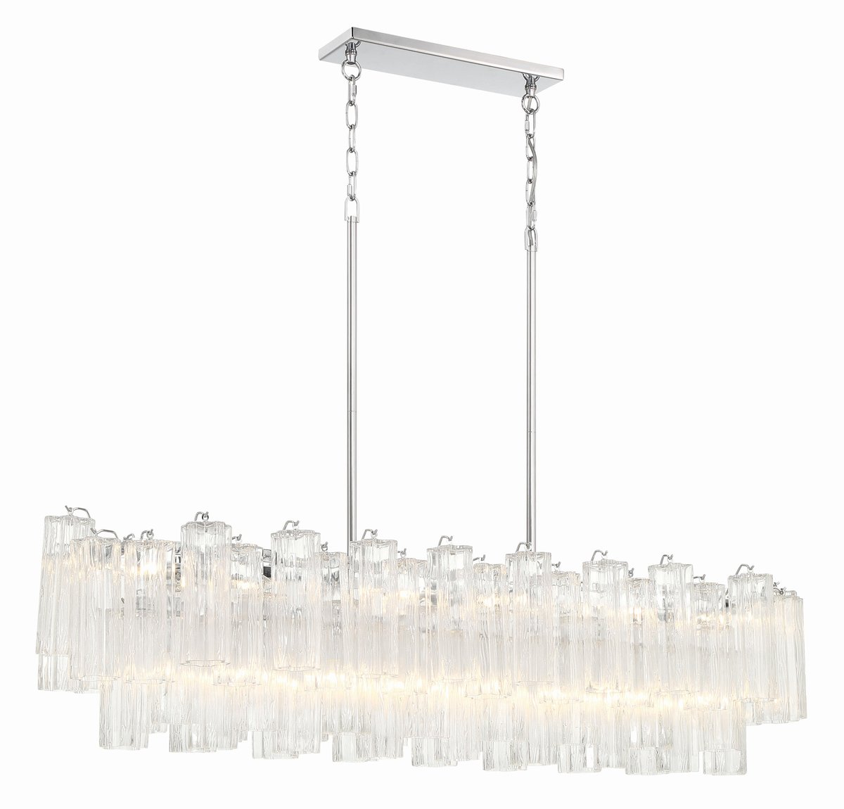 Addis Rectangular Chandelier 52"
