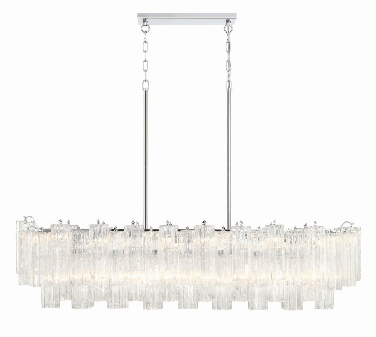 Addis Rectangular Chandelier 52"