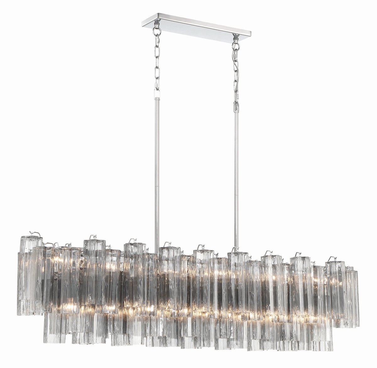 Addis Rectangular Chandelier 52"