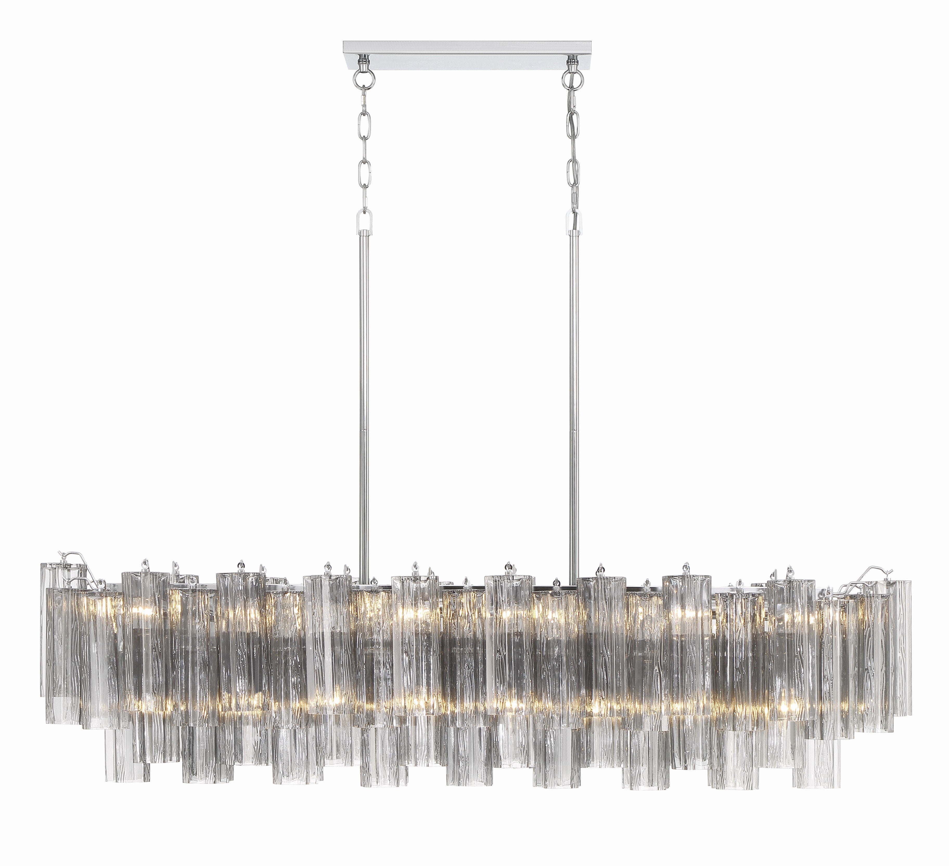 Addis Rectangular Chandelier 52"