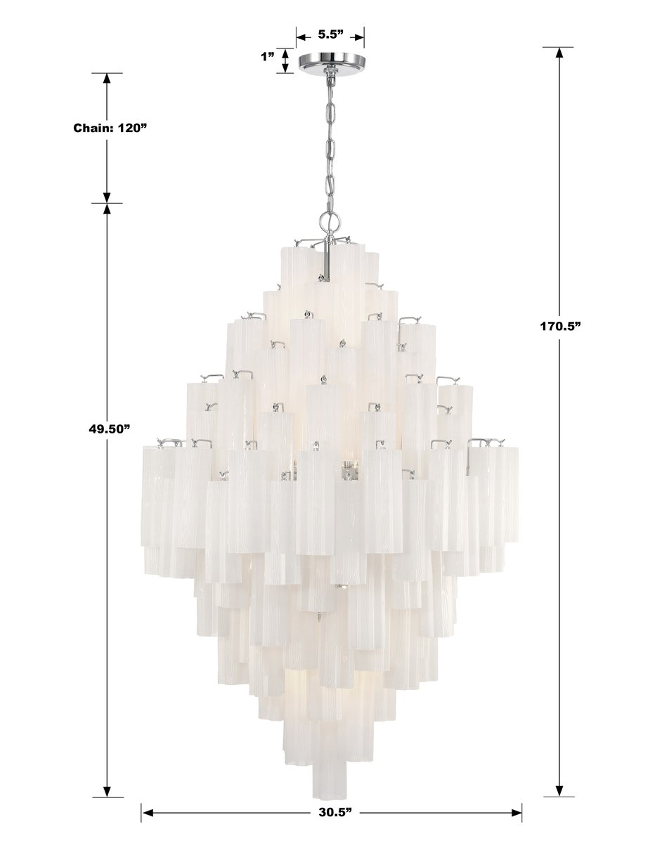 Addis Round Chandelier 31''