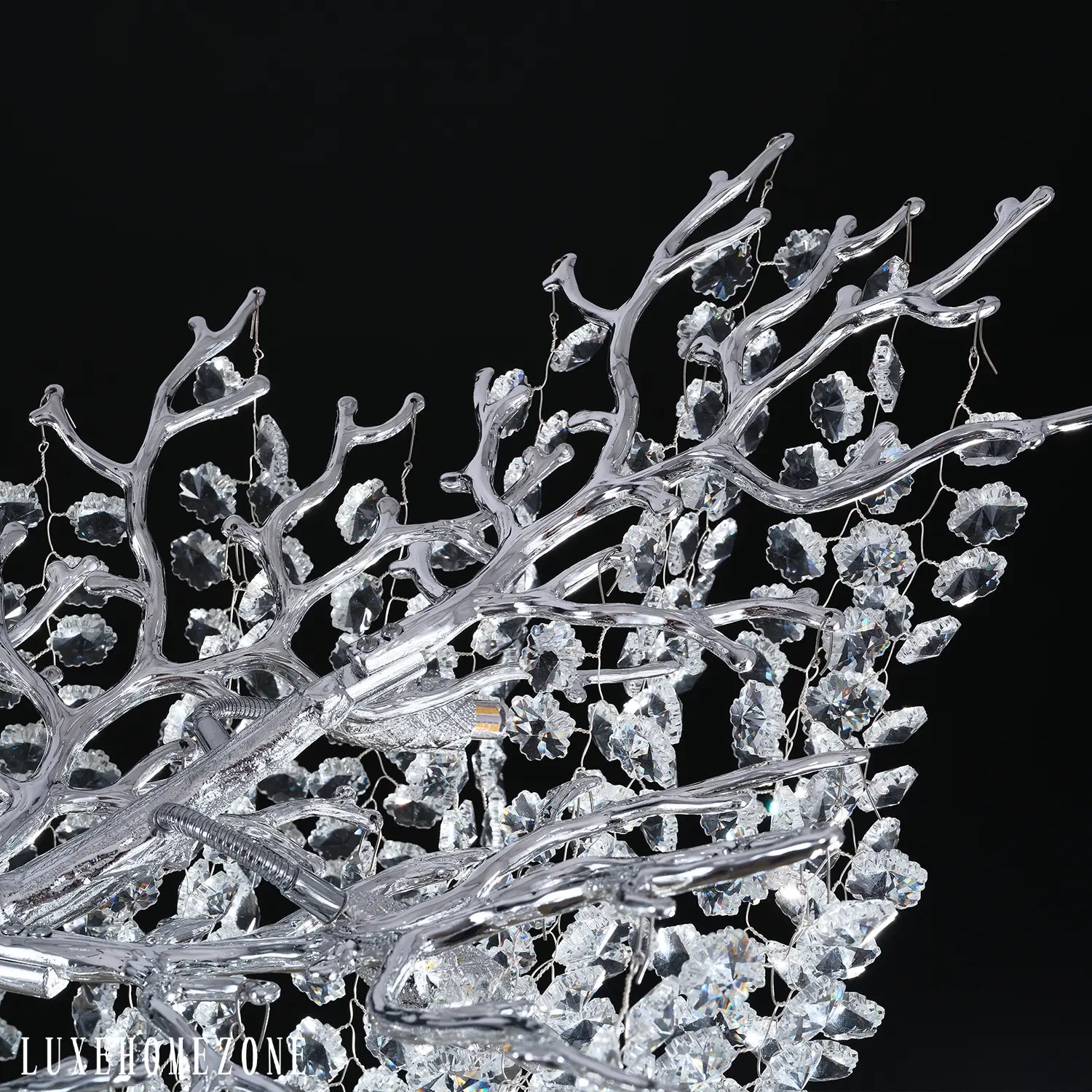Solara Round Tree Branch Chandelier 30" 40" 55" Tree Branch